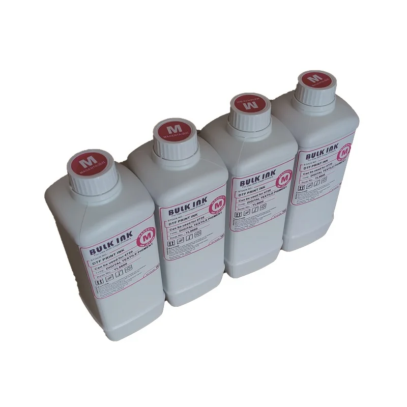 2.2lbs Premium No Sediment Heat Transfer Textile Pigment Printing Inks DTF Ink for Epson XP15000 XP600 I3200 4720 Dtf Printer