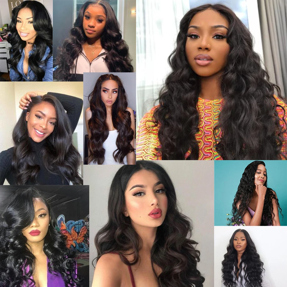 
Wholesale high quality natural curly transpanrent hd frontal wig human hair lace front wig wigs for black women 
