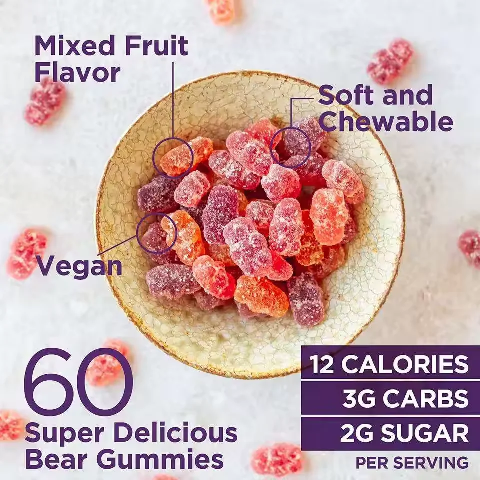 Private Label Gummies гриб Львиная Грива грибные мармеладки с капсулами Кордицепса Рейши Травяные добавки