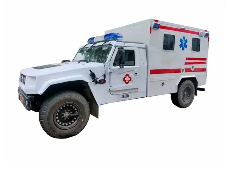 Dongfeng 4X4 Box Type Ambulance/Cross-Country Ambulance with Maximum Wading Depth of 1.2m