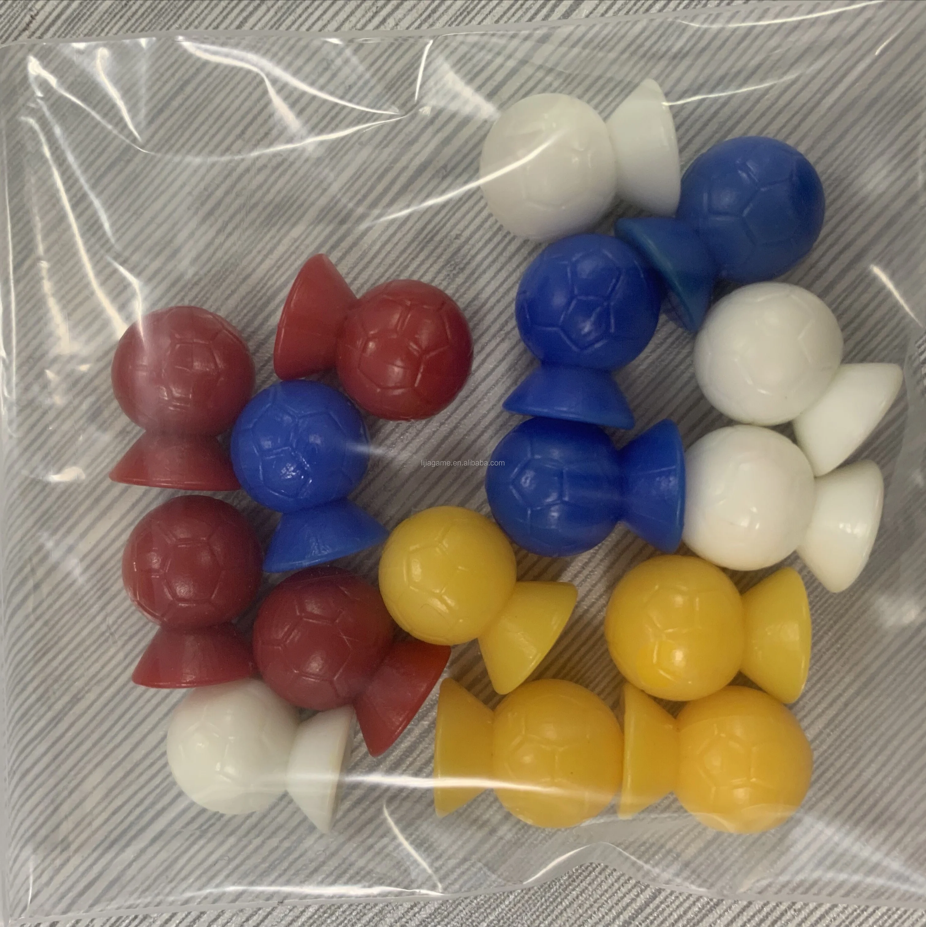 
Plastic football token soccer ball pawn 