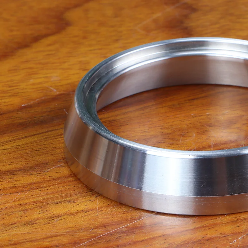 Custom Logo Dosing Ring Kitchen Stainless Steel Coffee Powder Dosing Ring