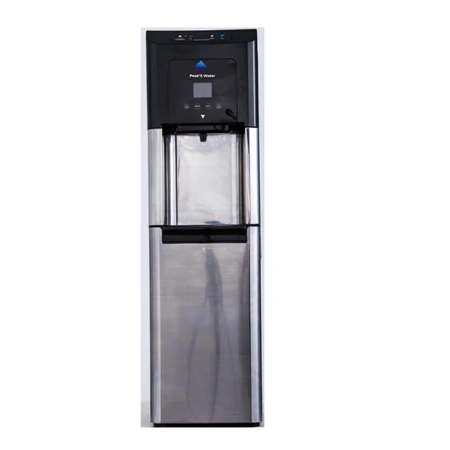 Sparkling carbonated water dispenser Bottom loading with display