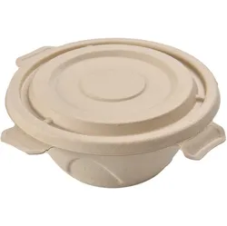 Disposable bowl thickening environmental protection round packing box