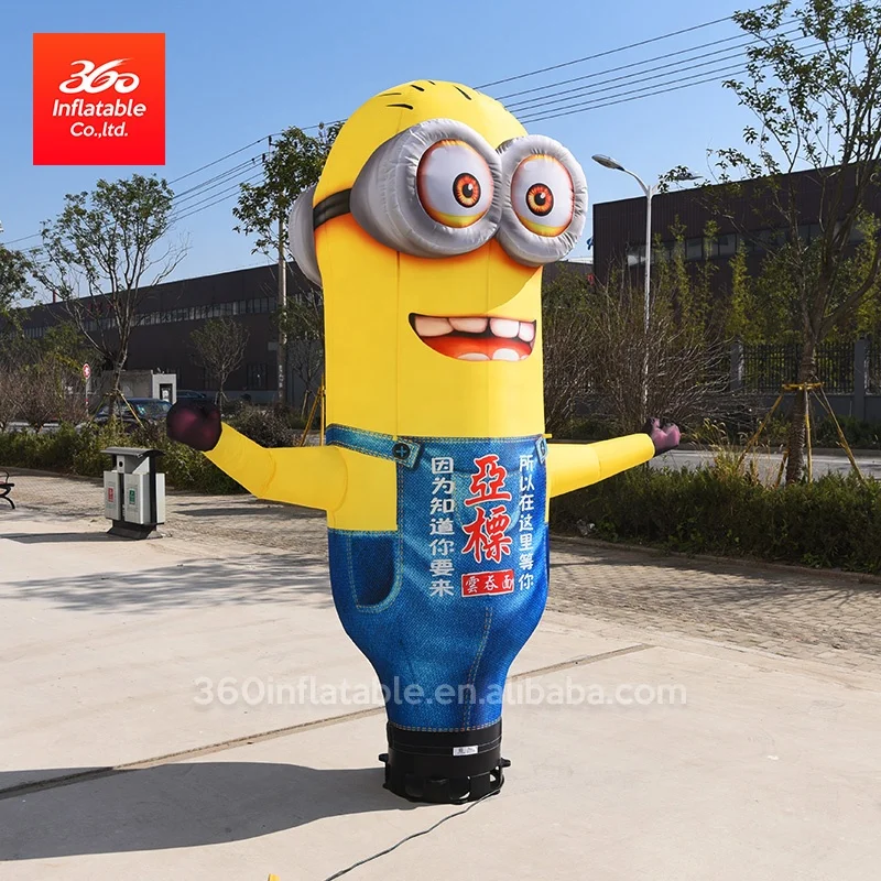 
Advertising inflatable air dancer Custom cartoon Plumber air dancer Outdoor advertising welcomes air dancers 
