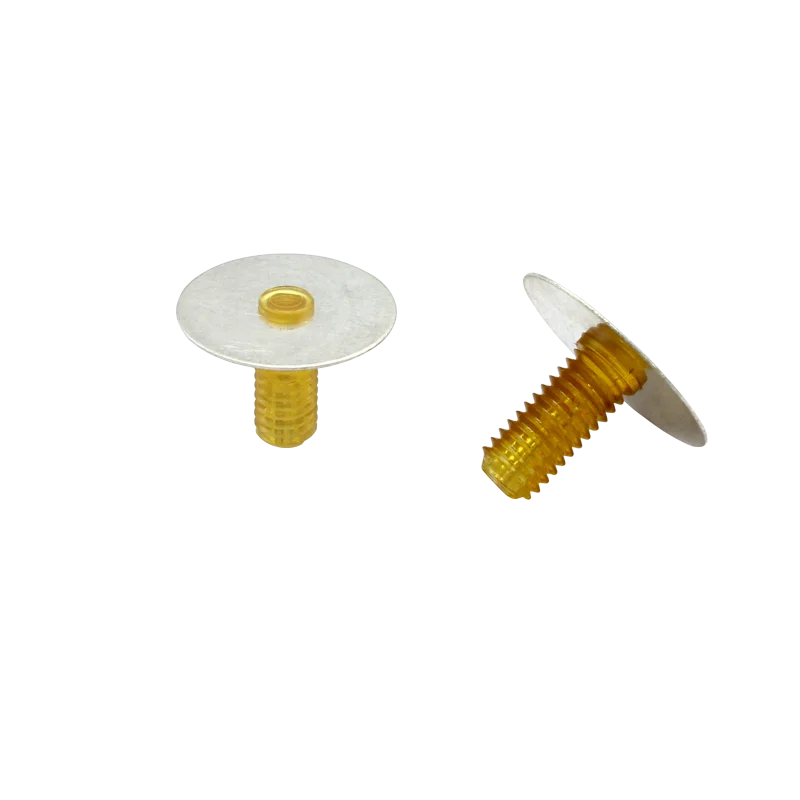 Metric Pei M4 Flat Head Style Plastic Tuning Screw Filter Adjustment Screw, Insulating Screws For Electric Equipment