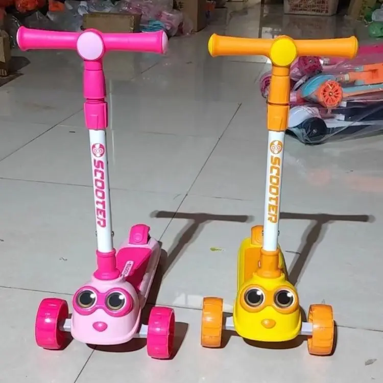 low price Kids Kick Foot Scooter 3 Pu Wheel Baby Outdoor Toys Bike Scooter for sale Cheap Pedal Scooter For Children