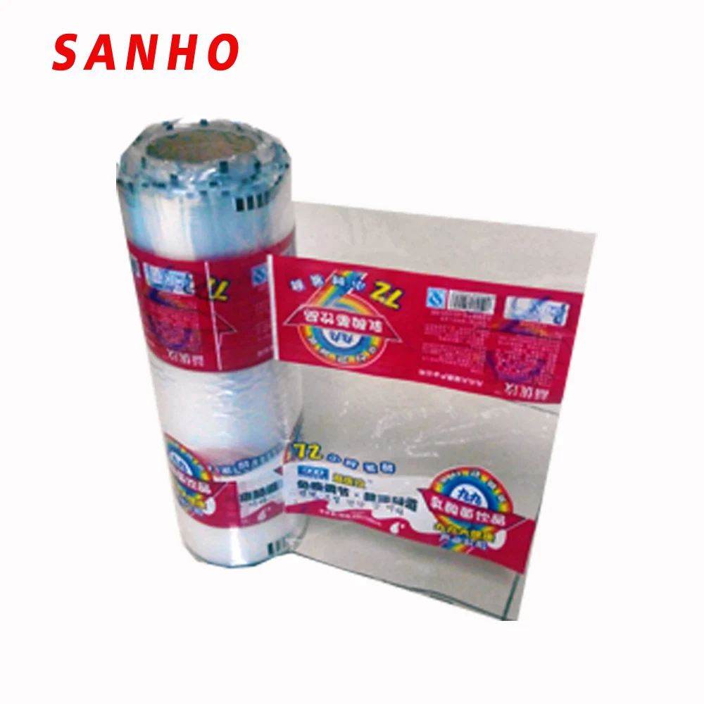 POF/PE polyolefin printing shrink film with paper core tube