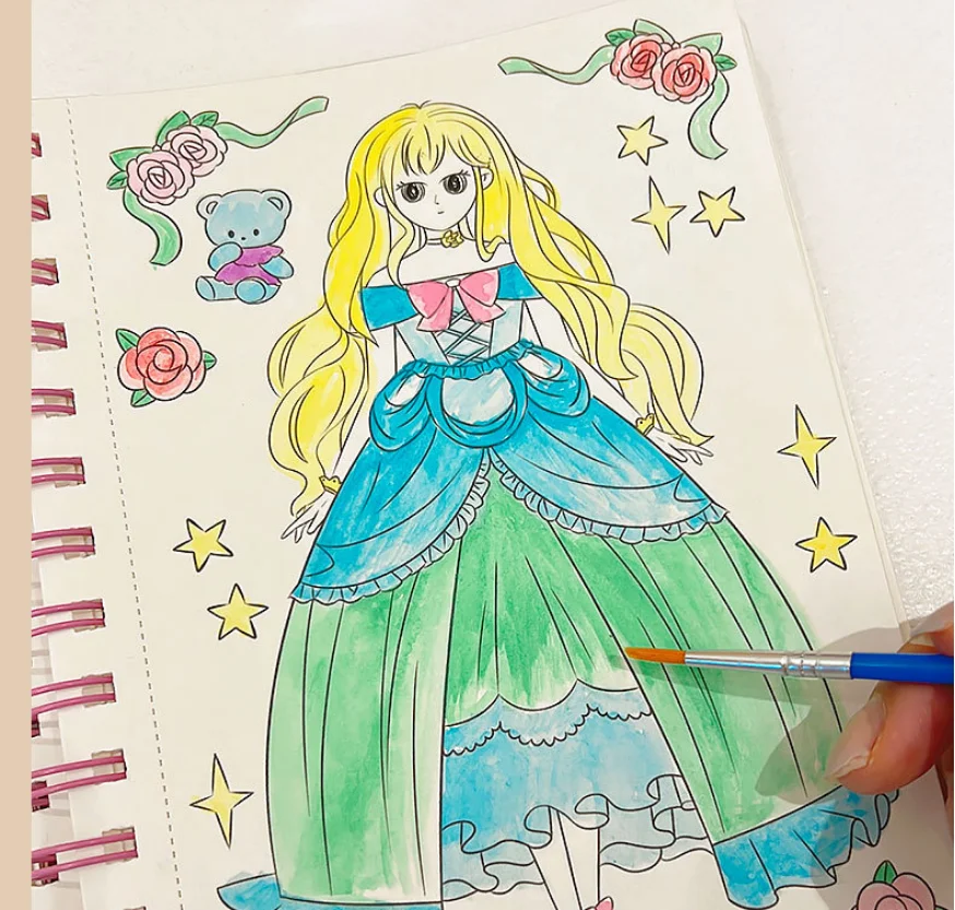 Fashion Design Drawing Books DIY beautiful love gifts for girls beauty