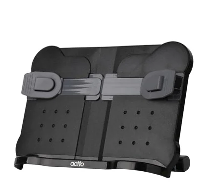 ACTTO  3 in 1 adjustable cook laptop book stand book stand portable with holder kitchen recepie book holder 7 colors optional