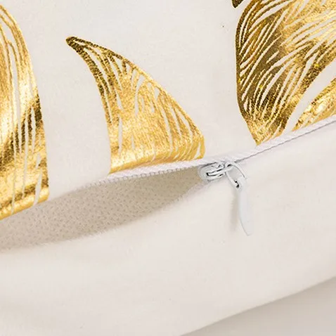 Modern Luxury Soft Geometric Foil Print Lattice Sofa Couch Decorative Cushion Covers Pillow Case Pillowcase