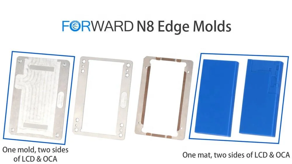 FORWARD Special Edge Molds For Samsung Note 8/Note 9 LCD Lamination And Mobile Phone Repair