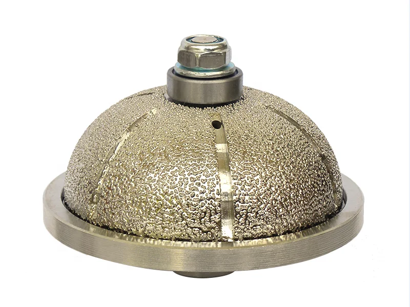 Vacuum Brazed Profile Wheel diamond router bits for cnc machine