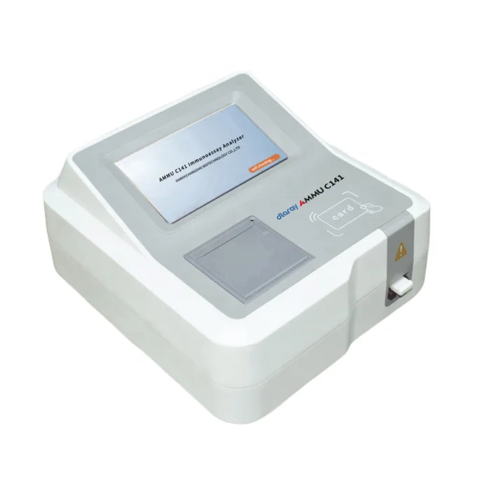 POCT HBA1C IgG  IgE SAA CEA  FOB VB12 CA125 CA153 CA199 NSE MAU NGAL TEST NIR-1000/C141  WWHS dry fluoroimmunoassy Analyzer