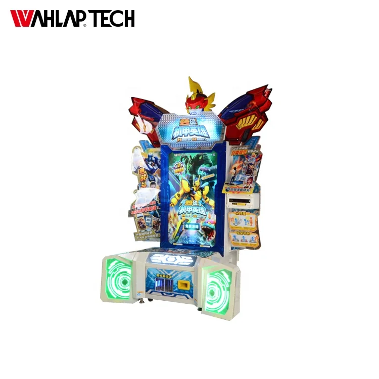 Luxury Kids game machine Robots Transform Indoor amusement game machine