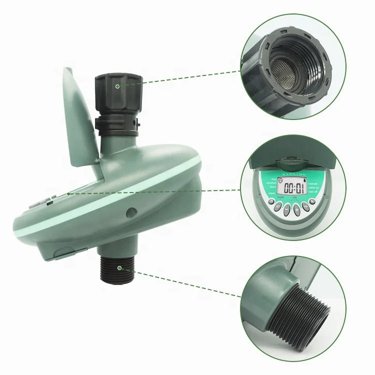 LCD Flexible water scheduling Automatic Water Timer Garden Irrigation Filter Connection Programmable