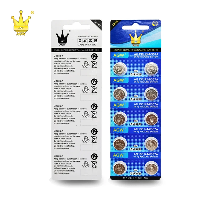 CROWN C kc certificate 1.5V LR41 Mercury-free Alkaline Button Battery With Factory Prices