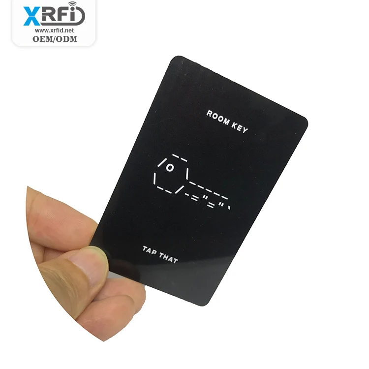 Custom 13.56Mhz Top Quality PVC Business Cards RFID Chip Card