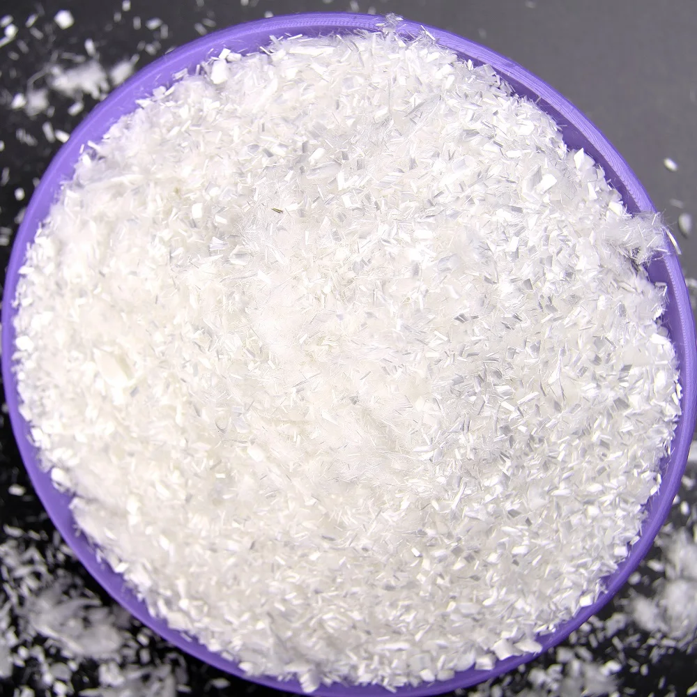 Naturally 100% Biodegradable Custom Color Corn PLA Fiber