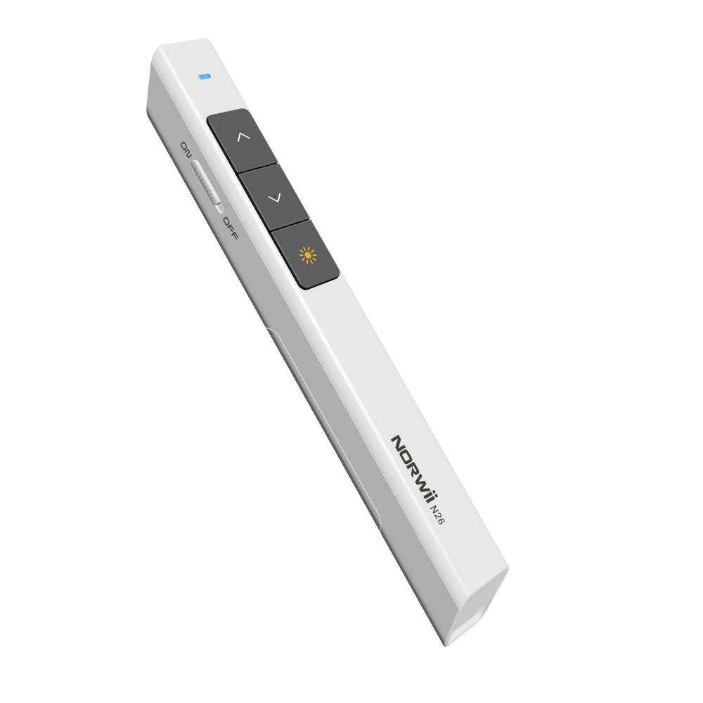 Red Laser Pointer Presentation Clicker, Wireless Presenter Remote PowerPoint Clicker for PPT Presentation