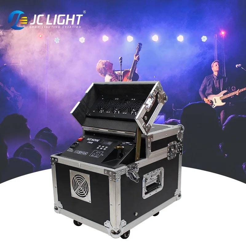 600w Haze Machine New 900w Dual Hazer Machine Fog Smoke Machine Dmx512 With Flight Case