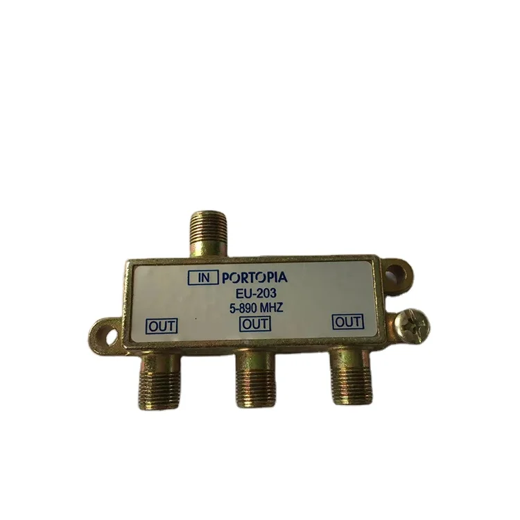 ПРОФЕССИОНАЛЬНЫЙ ЗАВОД по изготовлению 4 способ волоконно-оптический разветвитель кабельного телевидения РЧ разветвитель 4 способа разветвитель