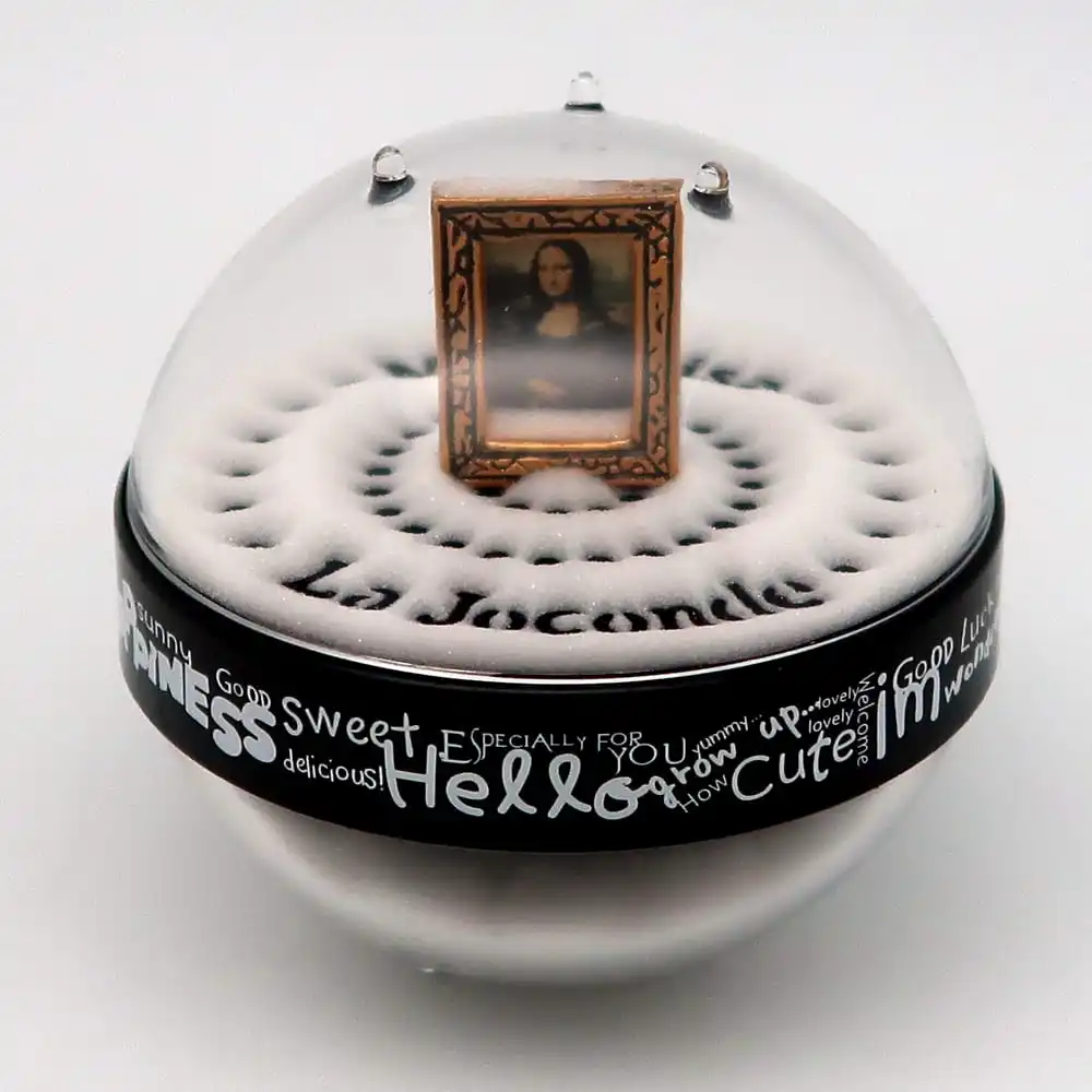 Art Glass Sand Paperweight