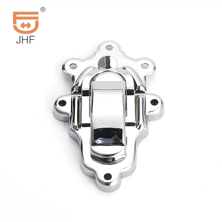 Оригинальный багажник и накладным замком на небольшой винтажный чемодан защелки оборудования