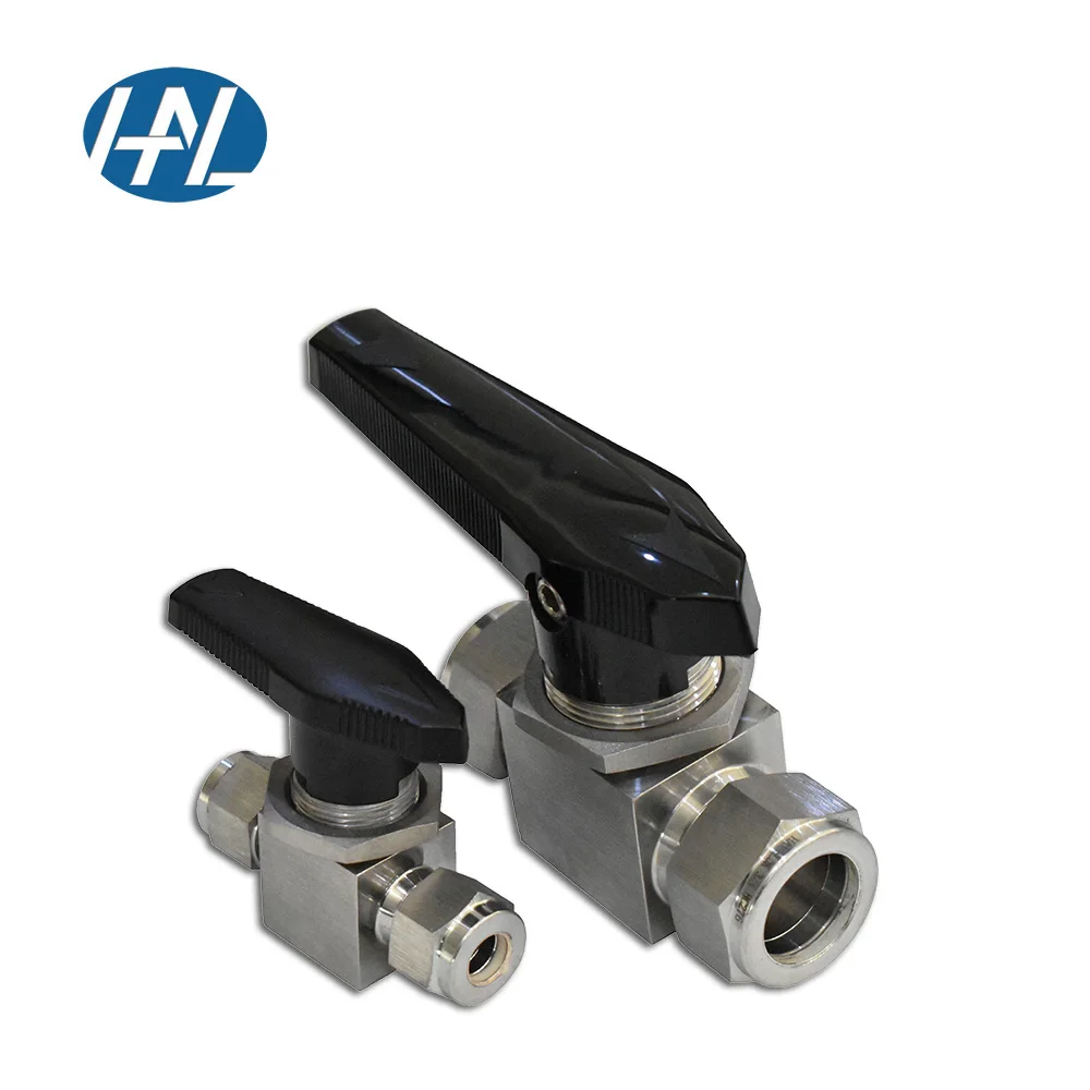 Hastelloy C276 instrumentation ball valve with double ferrule