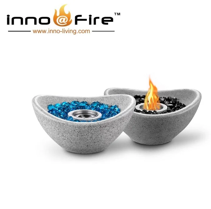 Inno-Fire TT-12 ethanol portable fireplace table top fire pit