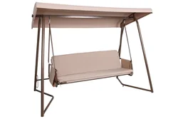 Popular Outdoor 3-seater Garden Metal Frame Hanging Patio Swings