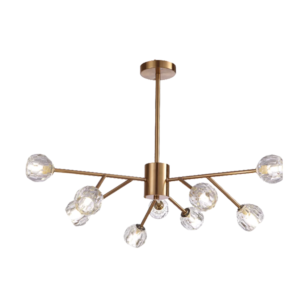 Люстра из марокканского хрусталя для столовой, гостиной, Большая Современная хрустальная люстра в стиле баккара