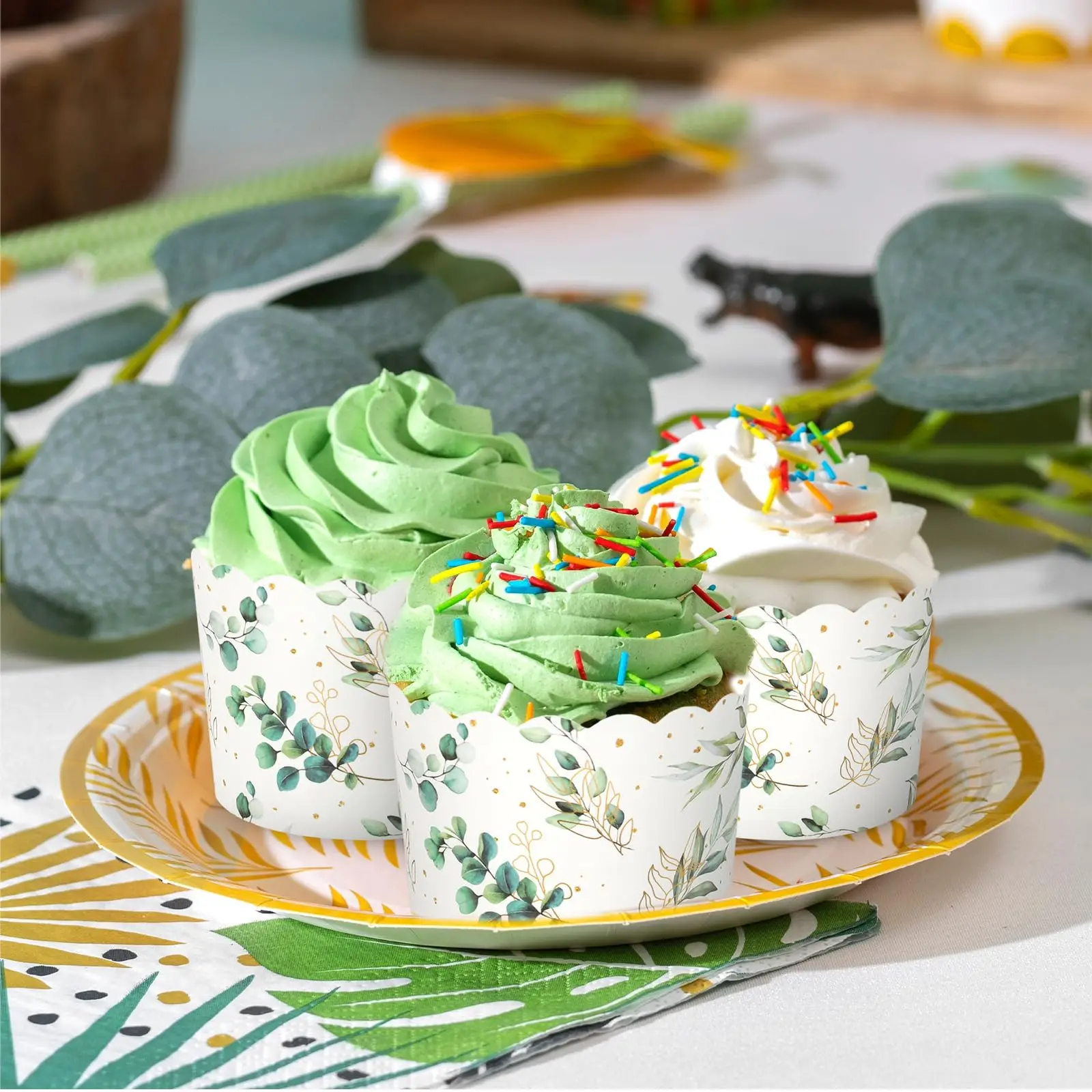 Beautiful Paper Baking Cups Bakery Use Natural Muffin Cupcake Liners Paper Baking Cups