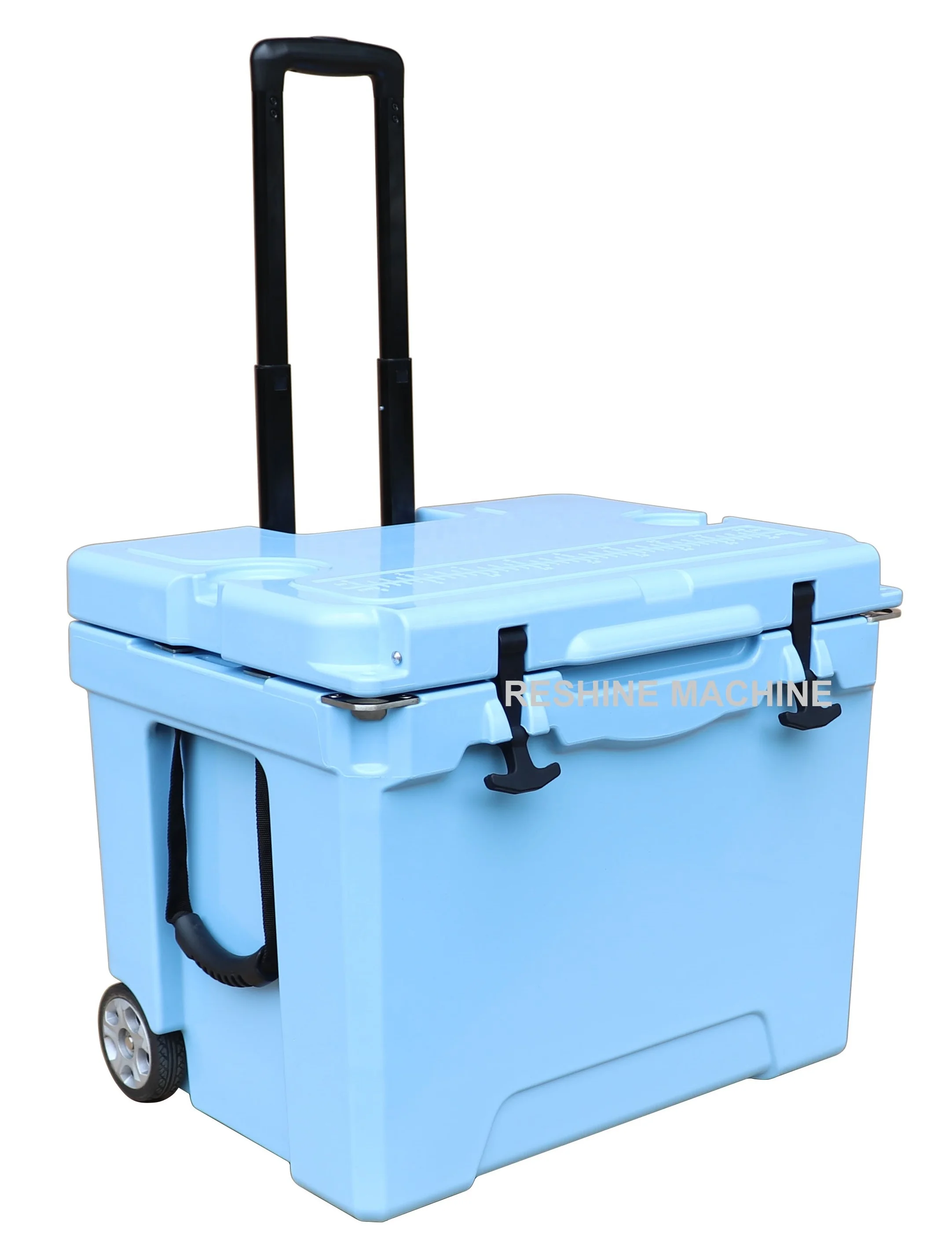 Camping Cooler, Ice Cooler with Wheels, Fishing Cooler
