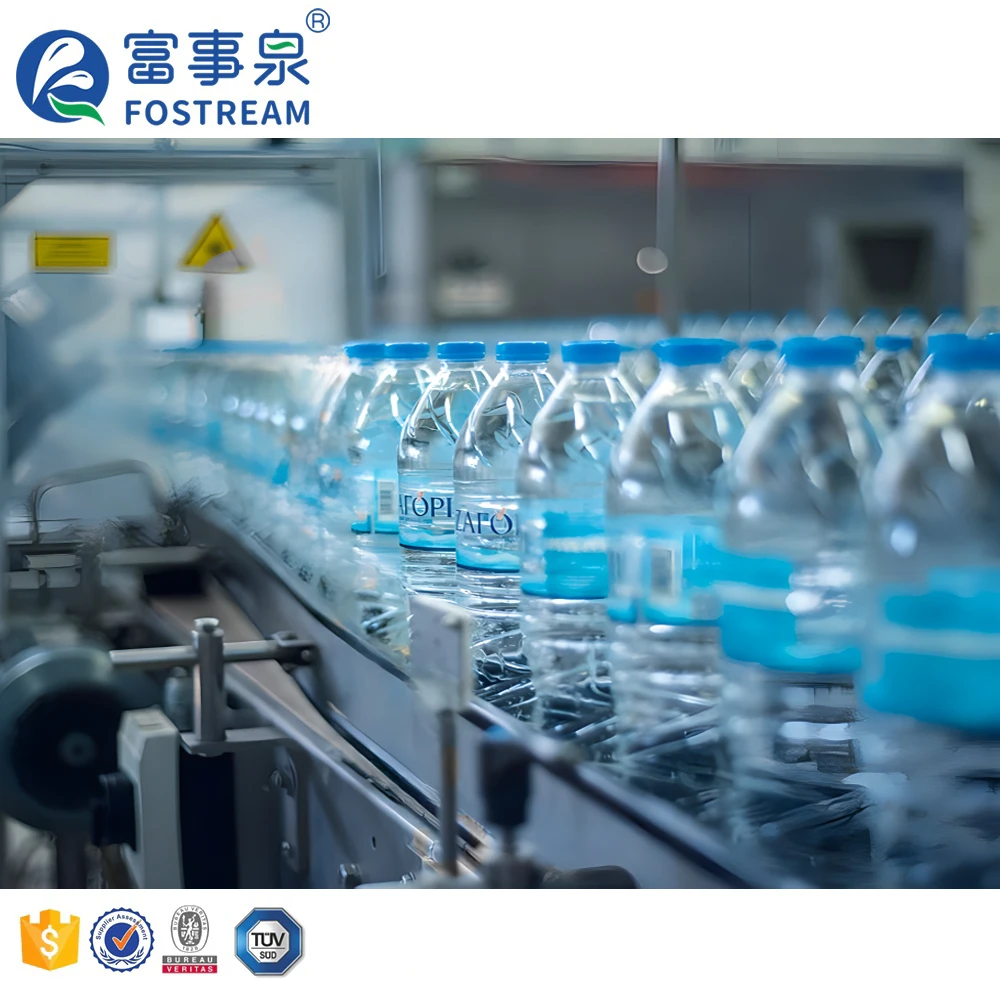 Full Automatic xgf18186 80 bpm Mineral Water Filling Machine for Water Bottling Line