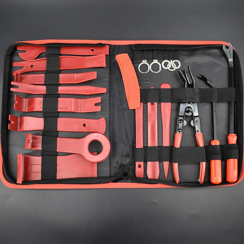 Hicen  Trim Audio Radio Door Panel Removal Pry Tool for Installing and Removing Fasteners Clips Car Audio Disassembly Set