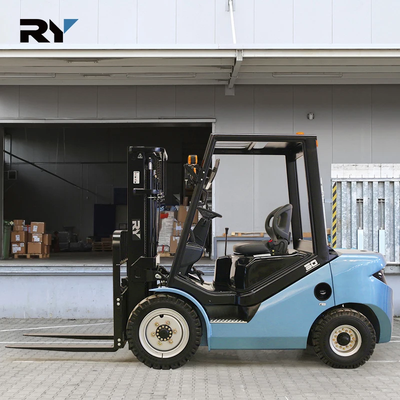 ROYAL R series 3T 5T 7T 10T EU-V China Manufacture Heavy Duty  Diesel Forklift with OEM Service