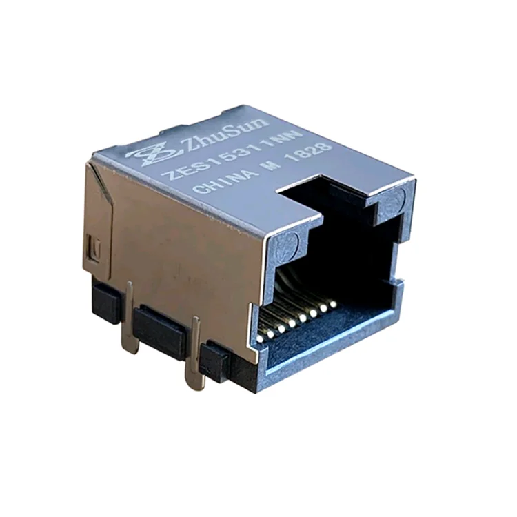 Rjcsexxx01 Ethernet RJ-45 Conector с щит 8P8C SMT Джек RJ45