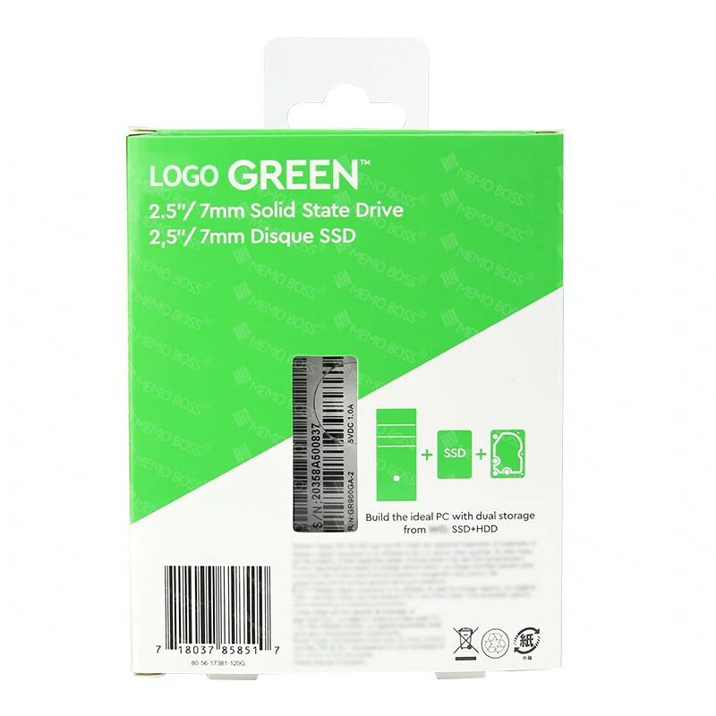 Western D Igital 120 ГБ 240 480 960 Sata 3 2 5 дюйма Твердотельный накопитель Жесткий Диск Внутренний Ssd для