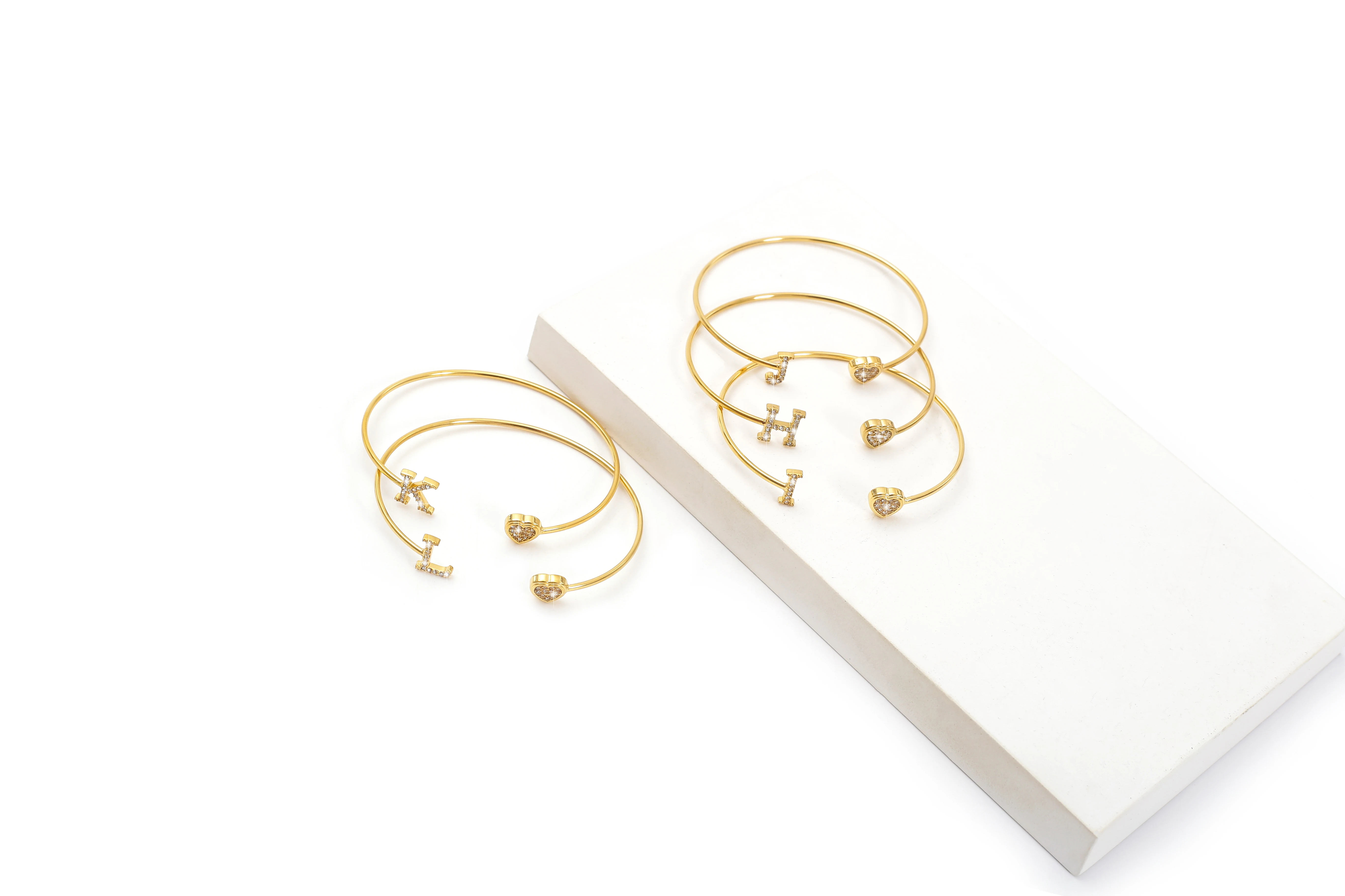 Wholesale factory stainless steel heart-shaped  bracelet Dating/fashion item/street photo