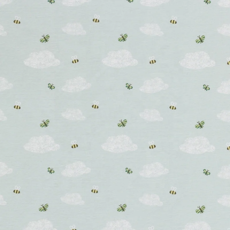 High Quality 40S Double Faced Pretty Bright Cotton Fabric Online for Dress Cloth