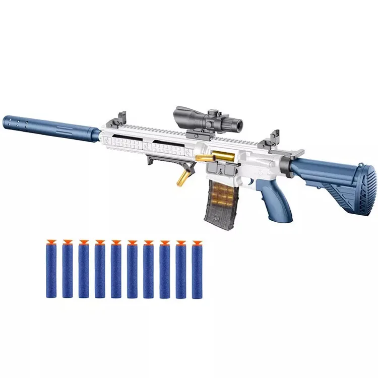 m416 gun toy electric Repeater ak47 cheap realistic toy guns metal Submachine gun for adults kids gift toys for boys soft bullet