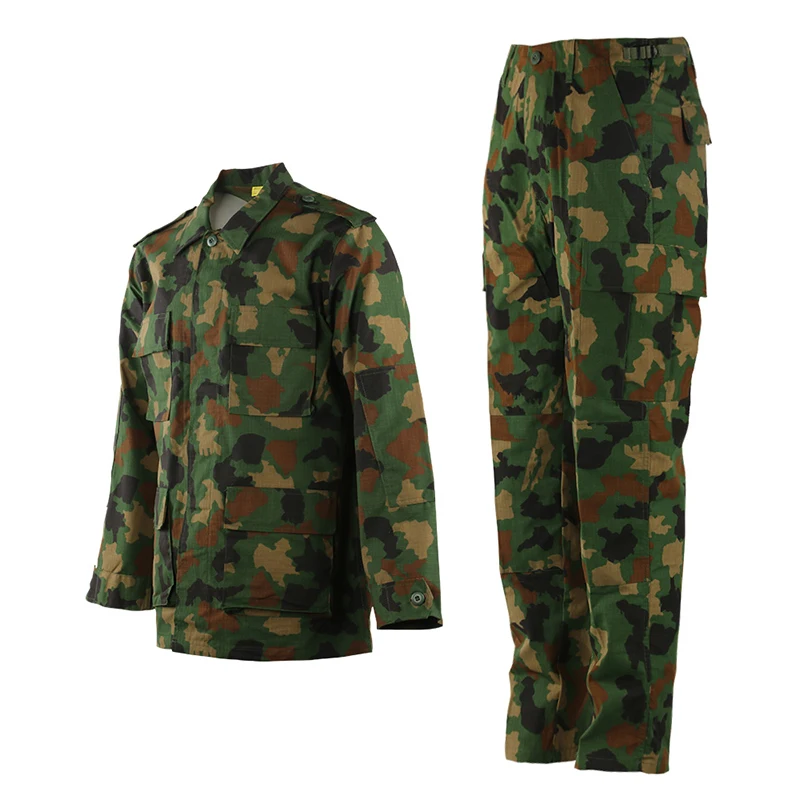 Wholesale bdu combat uniform multilateral jungle Field Dress Uniforms nigeria camouflage uniform