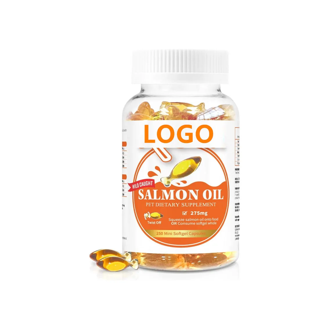 Mini Soft Capsules Suitable for Pet Omega-3 Supplements For joint immune system hair skin and nail health