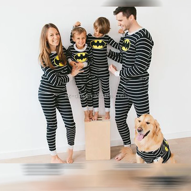 Hot styles home Sleepwear Nightwear kids christmas clothes christmas matching family pajama clothes for kids