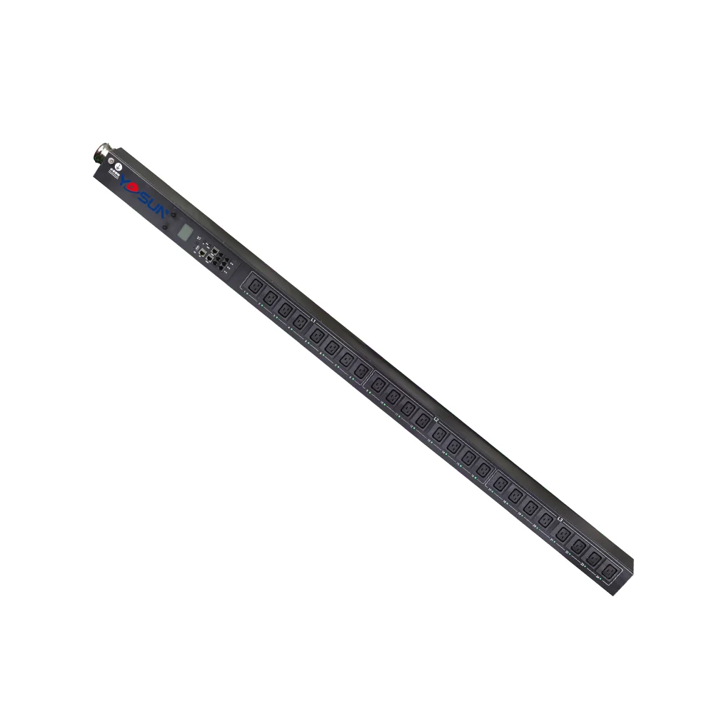 24 способа IEC C13 C19 80A 100A 125A сверхмощный 90KW Smart PDU для