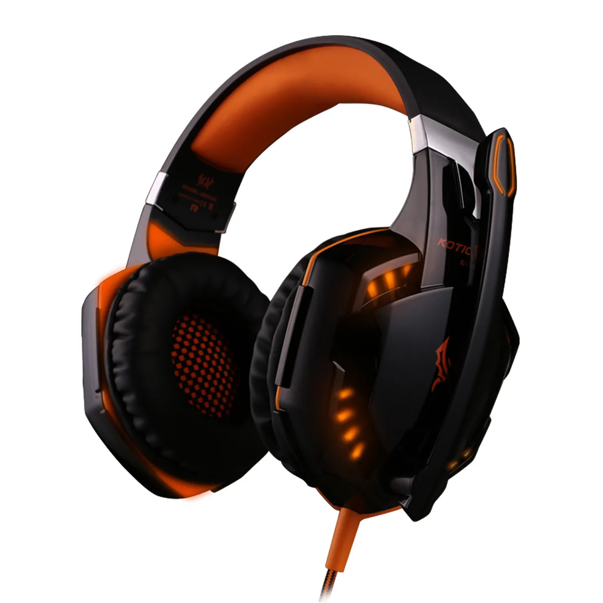 Amazon Explosion G2000 Headset Computer Gaming Headphones Subwoofer Illuminated Headphones Without Noise
