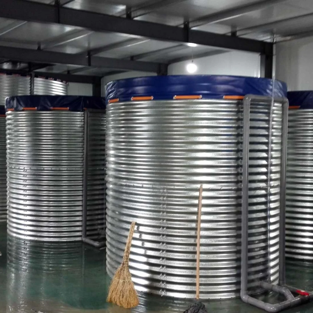 Prefabricated water tank 319 cubic meter water storage tank