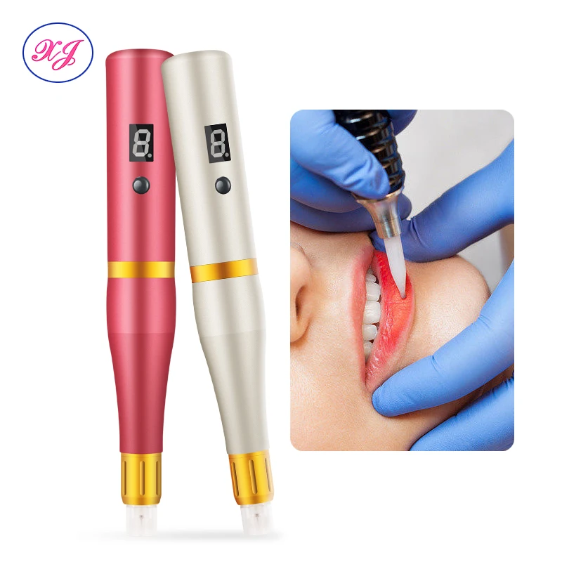 XJ Pmu Permanent Make up Machine Tatoo Pen Rotary Tattoo Machine Eyebrow Cosmetic Tattoo Machine