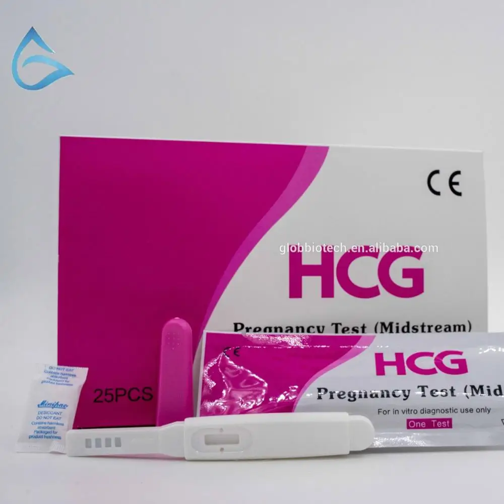 
One Step HCG Pregnancy test midstream 3.0/5.5/6.0 mm 